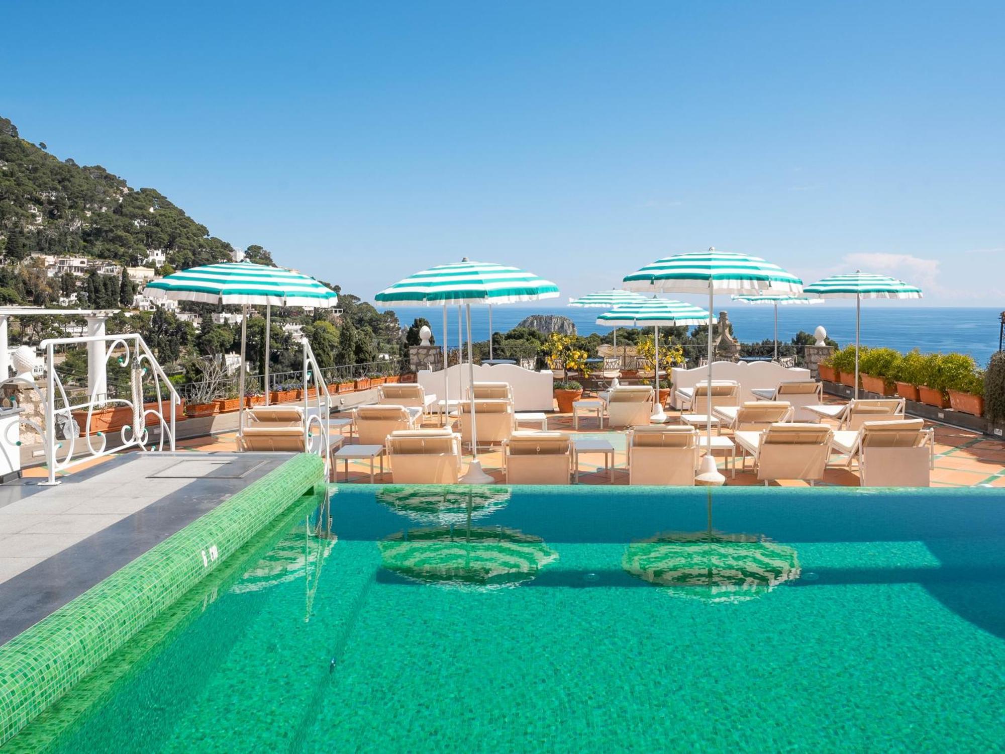 Sina Flora Hotel Capri Eksteriør billede