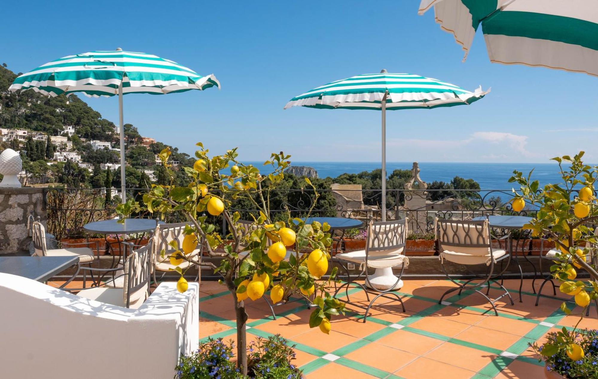 Sina Flora Hotel Capri Eksteriør billede