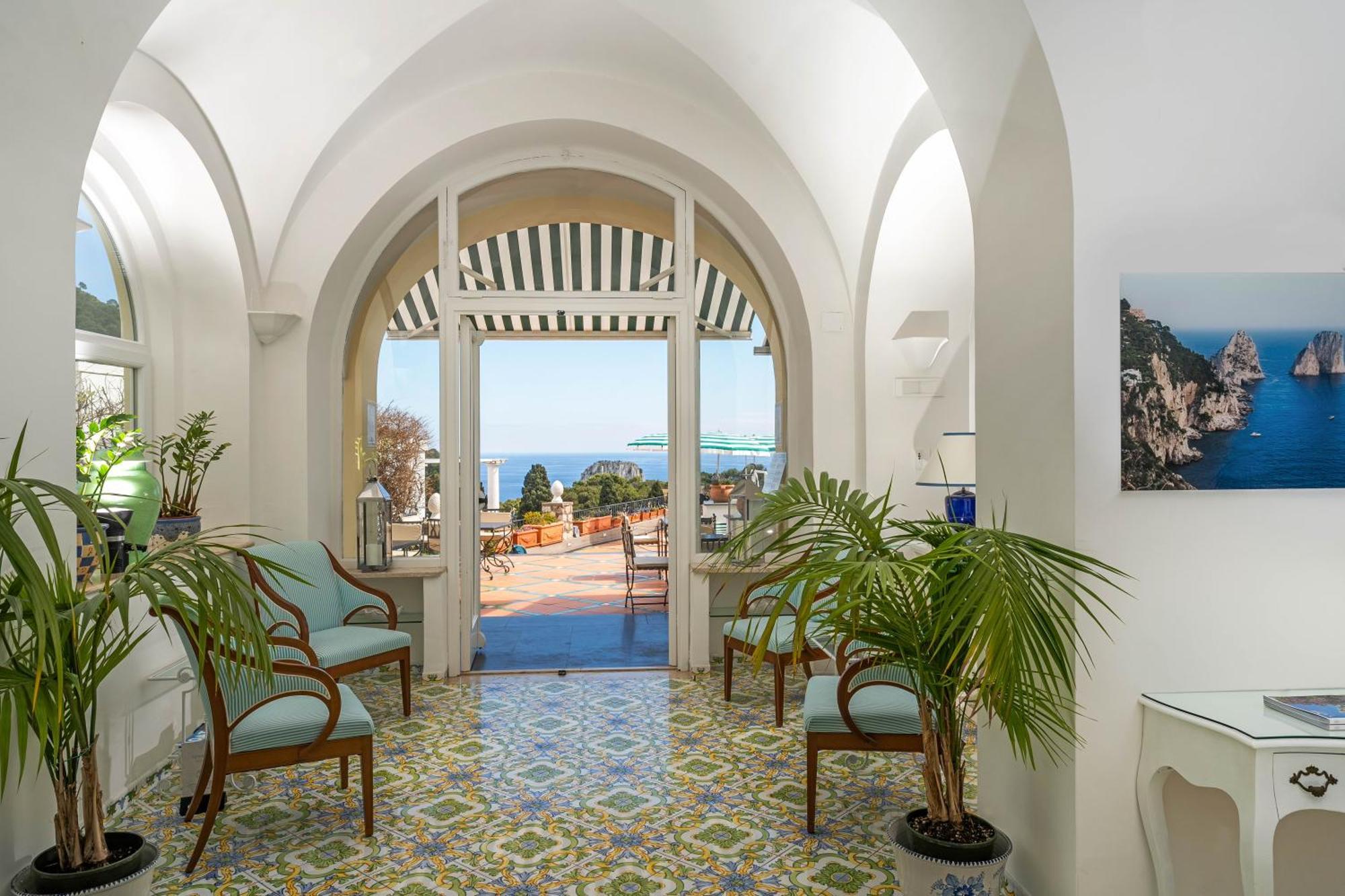 Sina Flora Hotel Capri Eksteriør billede