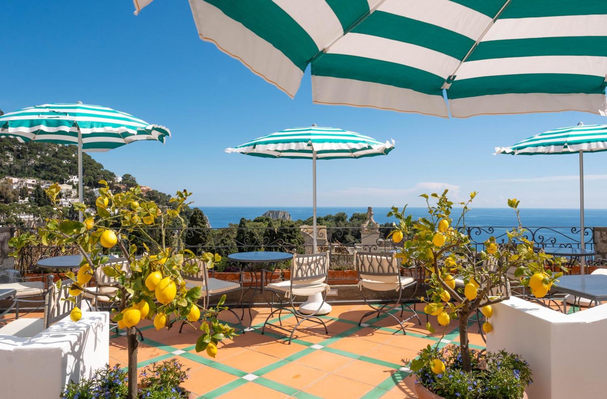 Sina Flora Hotel Capri Eksteriør billede