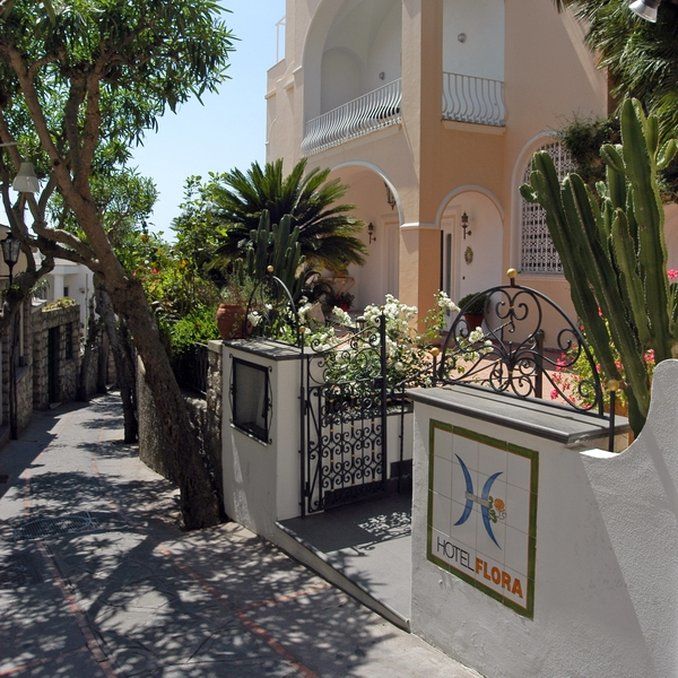 Sina Flora Hotel Capri Eksteriør billede